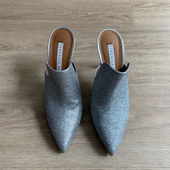 Veronica Beard glitter Penn mule - Picture 3 of 4